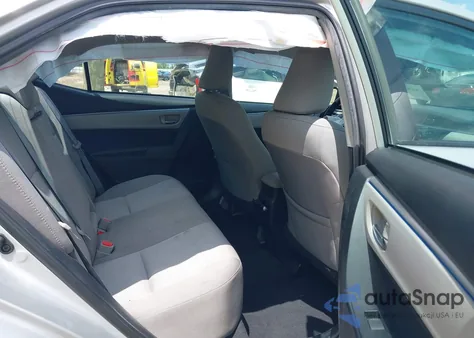 2015 Toyota Corolla Le z USA, uszkodzony, nr VIN 2T1BURHE8FC381399